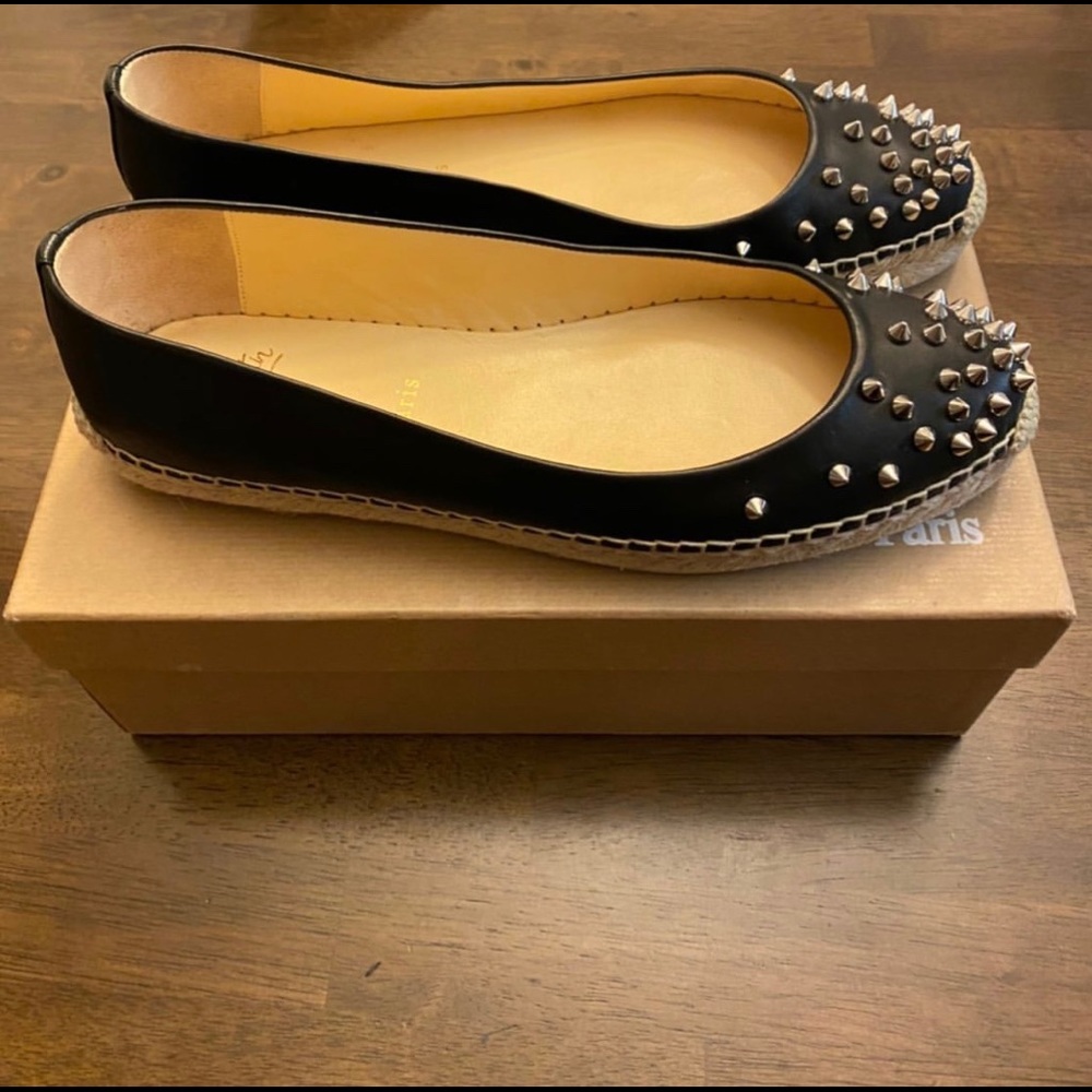 Christian Louboutin Aliochette Espadrilles 40 - Picture 2 of 3